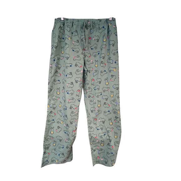 Hanna Andersson Poplin Bunny Pajama Pants w/Drawstring - Pants Only - Picture 1 of 6
